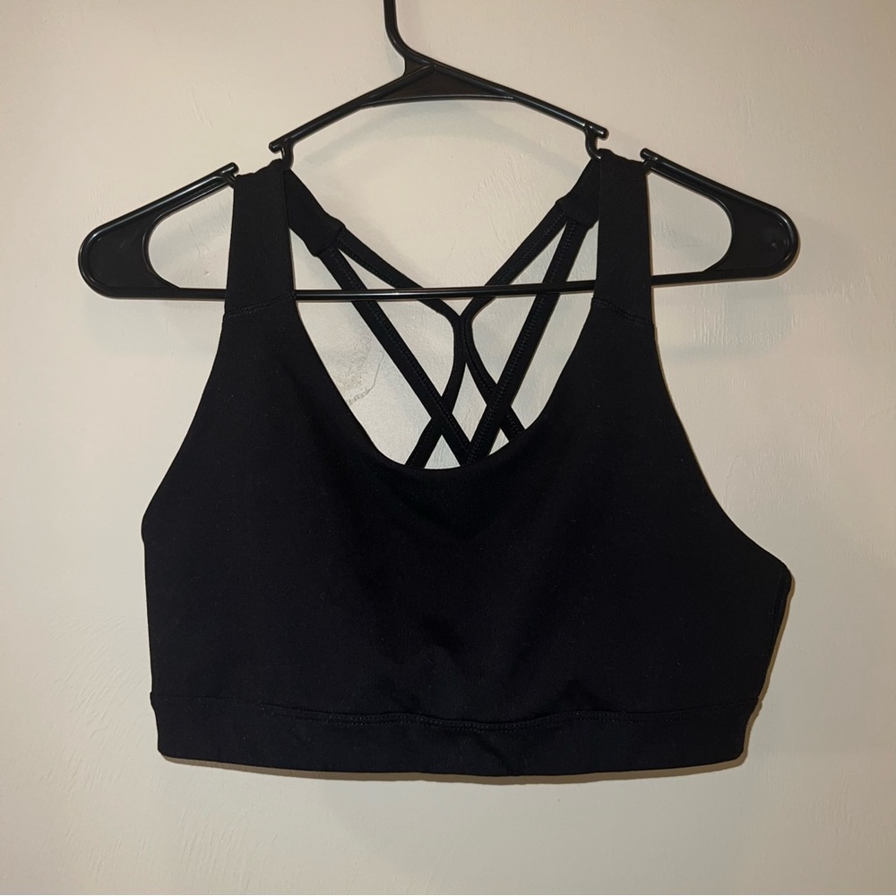 Old Navy Active Black Go Dry Sports Bra